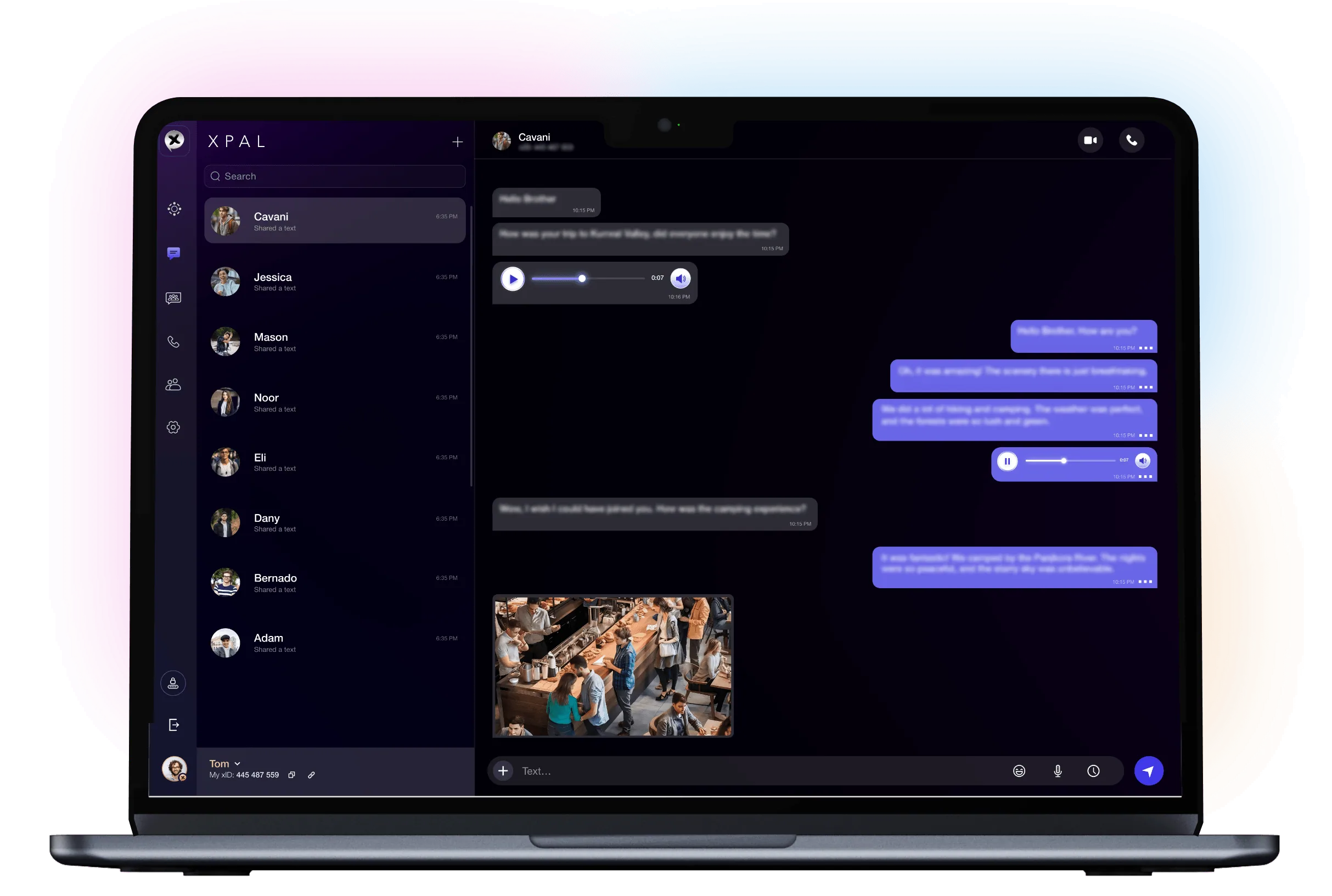 xPal Desktop App on MacBook